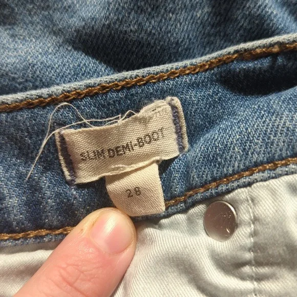 Madewell Slim Demi-Boot Jeans - Picture 6 of 7